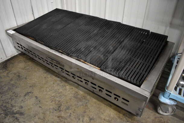 GREAT! Baker's Pride Model XX-10 Stainless Steel Commercial Countertop Gas Powered Charbroiler Grill. 58x30x17 - Image 3 of 8