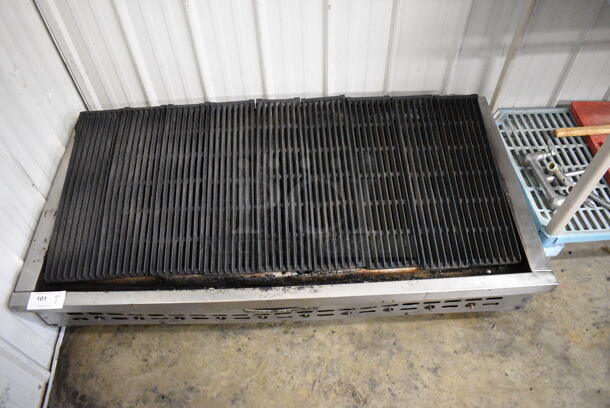 GREAT! Baker's Pride Model XX-10 Stainless Steel Commercial Countertop Gas Powered Charbroiler Grill. 58x30x17 - Image 4 of 8