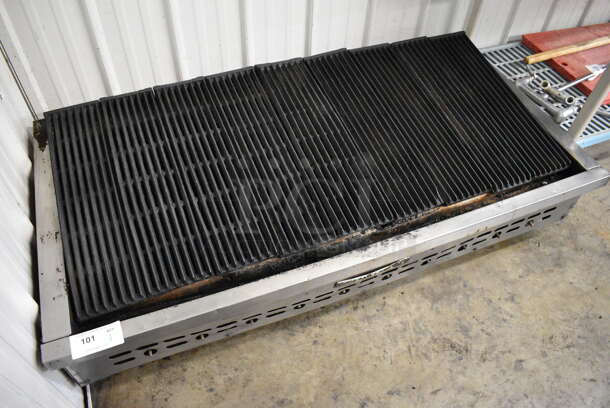 GREAT! Baker's Pride Model XX-10 Stainless Steel Commercial Countertop Gas Powered Charbroiler Grill. 58x30x17 - Image 5 of 8