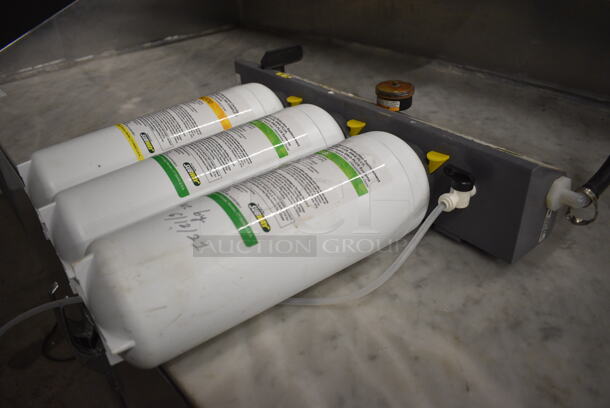 3M Water Filtration System w/ 3 Cartridges. 19x4x18 - Image 3 of 6