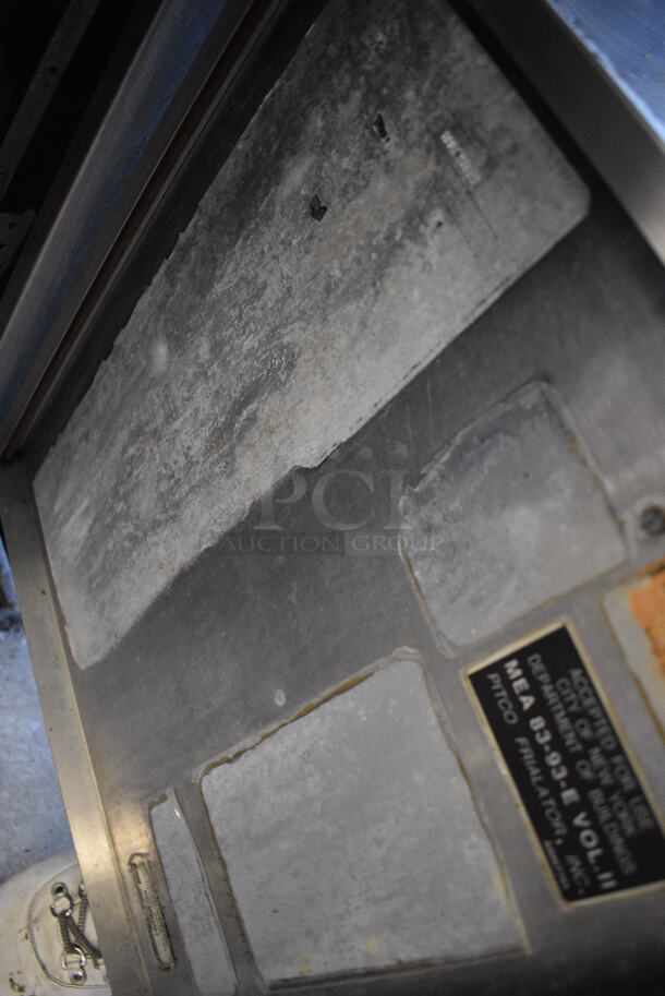 GREAT! Pitco Frialator Stainless Steel Commercial Floor Style Gas Powered Deep Fat Fryer. 15.5x32x47 - Image 6 of 6