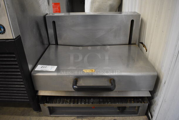 NICE! Equipex Model SEM60 Stainless Steel Commercial Electric Powered Countertop Finishing Oven. 220 Volts, 1 Phase. 24x21x20