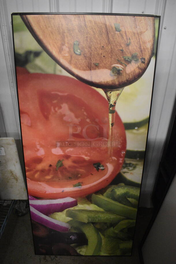 7 Various Pictures; 3 Cheese, Green Pepper, Salad, Sauce, Bread Loaves. 23x1x50. 7 Times Your Bid! - Image 3 of 6