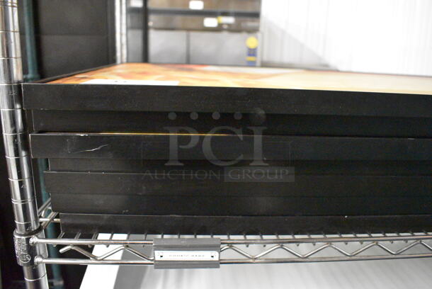 7 Various Pictures; 3 Cheese, Green Pepper, Salad, Sauce, Bread Loaves. 23x1x50. 7 Times Your Bid! - Image 6 of 6