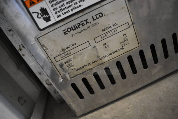 NICE! Equipex Model SEM60 Stainless Steel Commercial Electric Powered Countertop Finishing Oven. 220 Volts, 1 Phase. 24x21x20 - Image 6 of 6