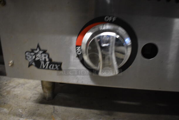NICE! Star Max Stainless Steel Commercial Countertop Gas Powered Charbroiler Grill. 24x26x16 - Image 2 of 6