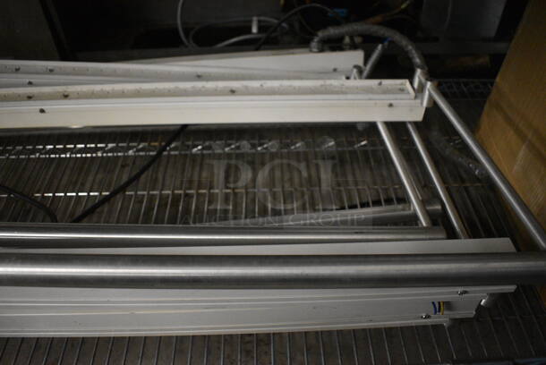5 White Metal Signs w/ Frames. 49.5x5x24.5. 5 Times Your Bid! - Image 7 of 7