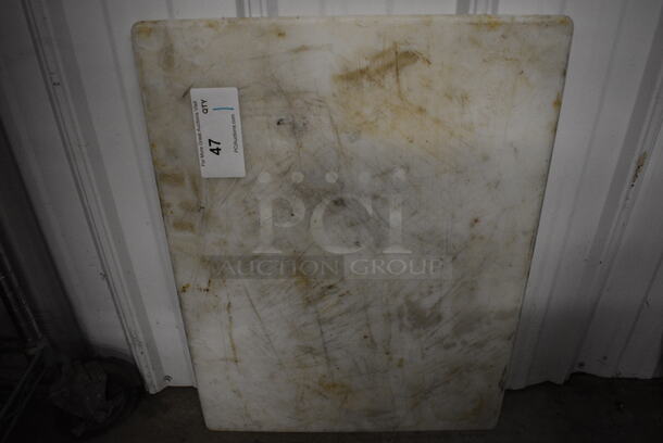 White Cutting Board. 24x18x0.5 - Image 1 of 3