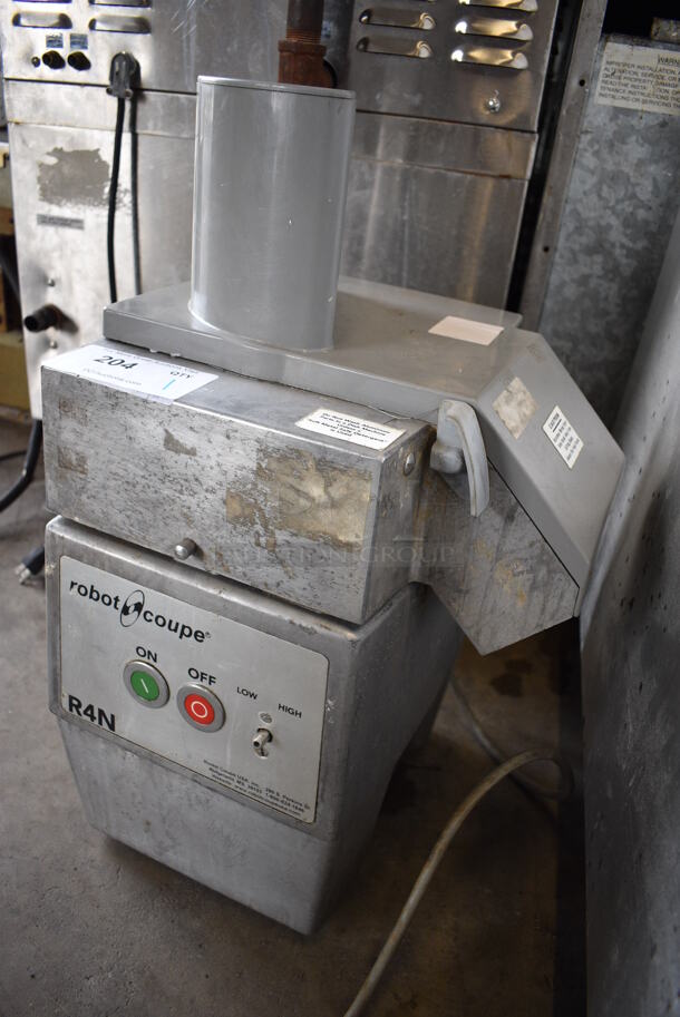 AWESOME! Robot Coupe Model R4N Metal Commercial Countertop Food Processor w/ Shredding Blade. 220 Volts, 3 Phase. 15x12x24 - Image 2 of 7