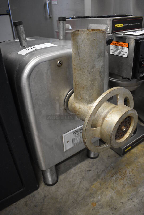 NICE! Hobart Model 4812 Metal Commercial Countertop Meat Grinder. 100-120 Volts, 1 Phase. 11.5x23x21. Tested and Powers On But Parts Do Not Move - Image 3 of 5