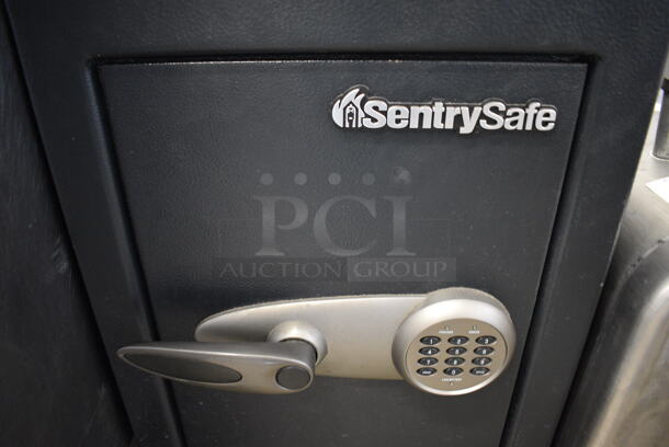 SentrySafe Black Metal Single Compartment Safe. Does Not Come w/ Combination. 15.5x15x24 - Image 4 of 4