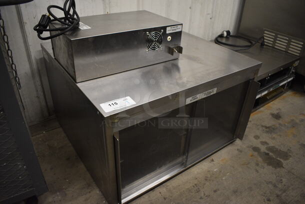 GREAT! Carter Hoffmann Model 27080-2294 Stainless Steel Commercial Warming Merchandiser Display Case. 208 Volts, 1 Phase. 31.5x29.5x26. Cannot Test Due To Plug Style - Image 6 of 8