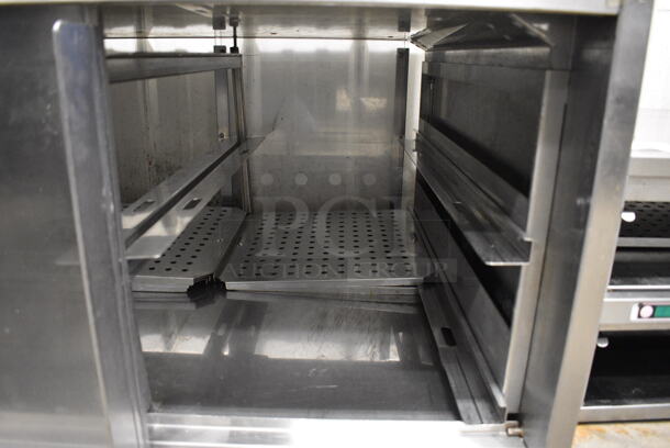 GREAT! Carter Hoffmann Model 27080-2294 Stainless Steel Commercial Warming Merchandiser Display Case. 208 Volts, 1 Phase. 31.5x29.5x26. Cannot Test Due To Plug Style - Image 8 of 8