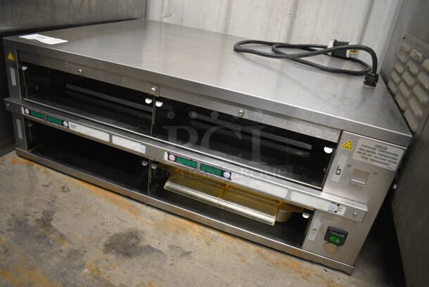 GREAT! Stainless Steel Commercial Countertop Electric Powered Dedicated Holding Cabinet. 32x24x12. Cannot Test Due To Plug Style - Image 2 of 5
