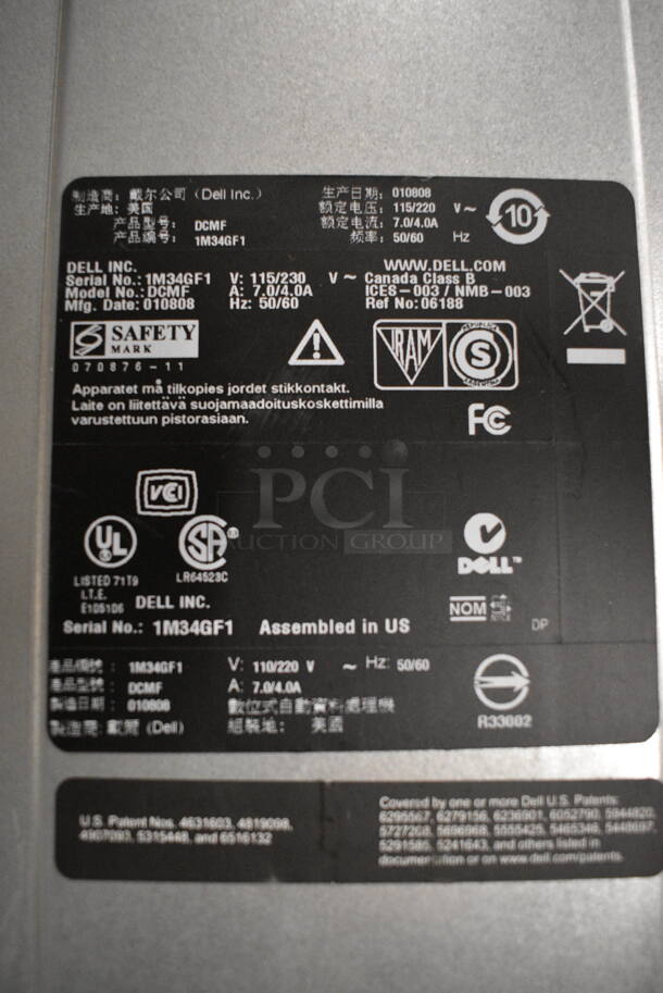 Dell Model DCMF Computer Tower. 7x16.5x14 - Image 6 of 6