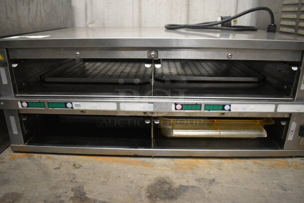 GREAT! Stainless Steel Commercial Countertop Electric Powered Dedicated Holding Cabinet. 32x24x12. Cannot Test Due To Plug Style - Image 4 of 5