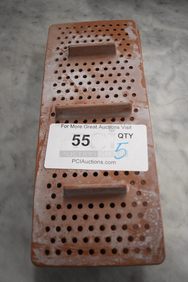 5 Orange Silform Speed Oven Risers. 12x4.5x0.5. 5 Times Your Bid! - Image 3 of 6