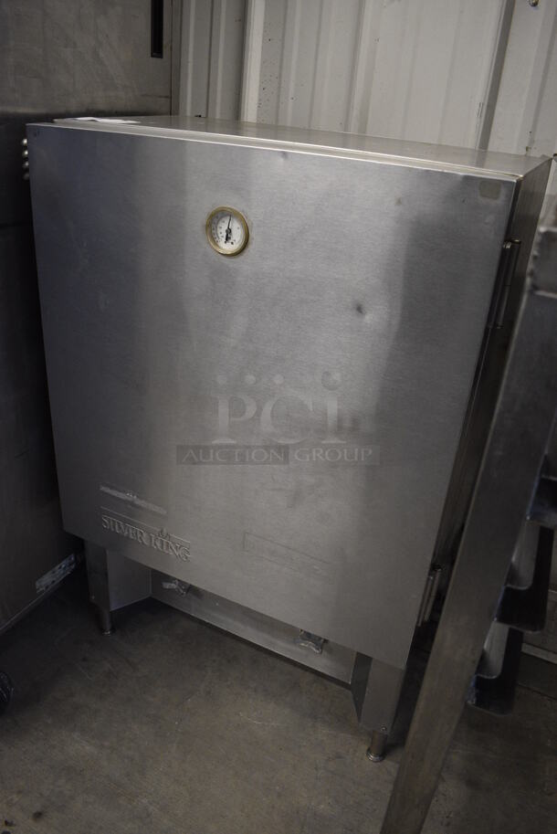 NICE! Silver King Model SK2IMP Stainless Steel Commercial Countertop Milk Dispenser. 115 Volts, 1 Phase. 25x17x39. Tested and Working! - Image 3 of 6
