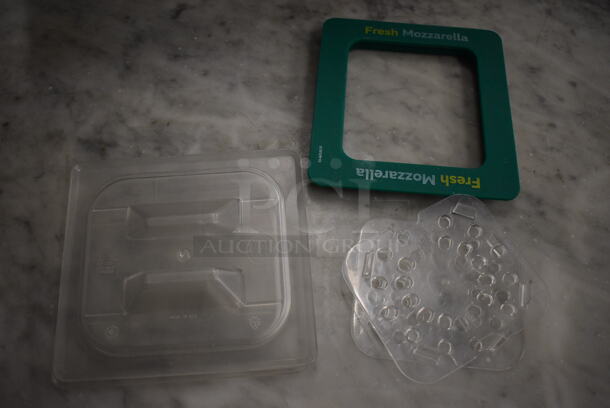 ALL ONE MONEY! Lot of Various Poly Items Including Lids! - Image 2 of 3