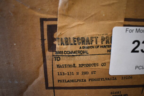72 BRAND NEW IN BOX! Tablecraft Salt and Pepper Shakers. 1.5x1.5x3. 72 Times Your Bid! - Image 4 of 4