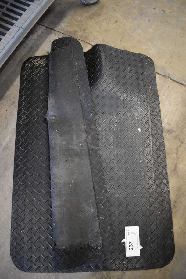 2 Black Mats. 24x33. 2 Times Your Bid! - Image 1 of 2
