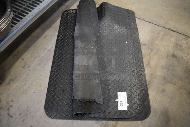 2 Black Mats. 24x33. 2 Times Your Bid! - Image 2 of 2