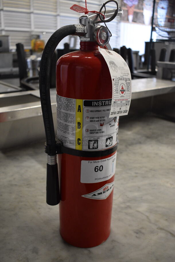 Amerex Fire Extinguisher. 8x5x20 - Image 2 of 7
