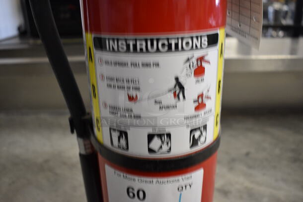 Amerex Fire Extinguisher. 8x5x20 - Image 5 of 7