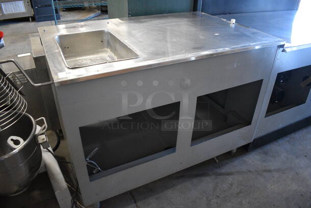 Duke mODEL SUB-HF-L48 Stainless Steel Commercial Food Warmer Soup Station to Sandwich Make Line. 120 Volts, 1 Phase. 49x34x36.5 - Image 2 of 5