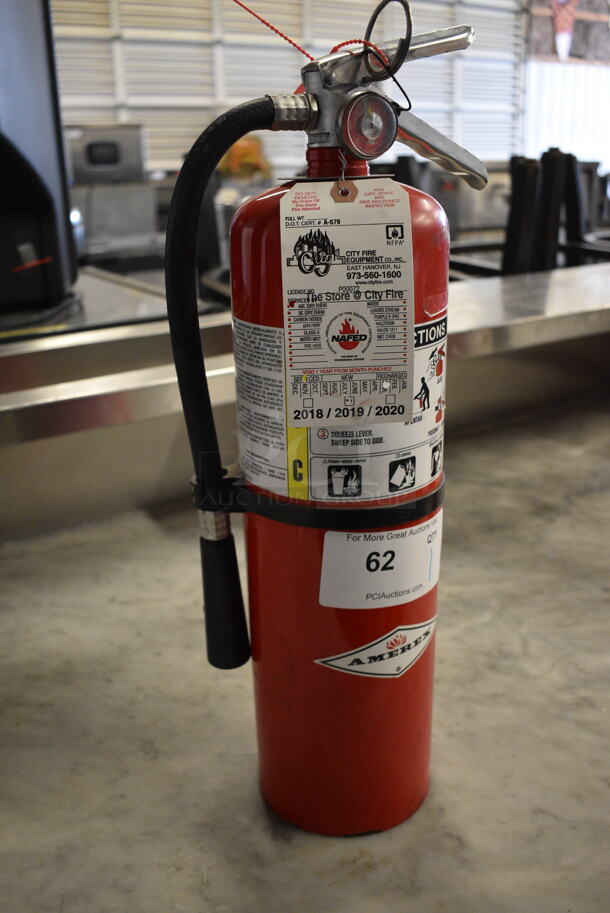 Amerex Fire Extinguisher. 8x5x20 - Image 2 of 6