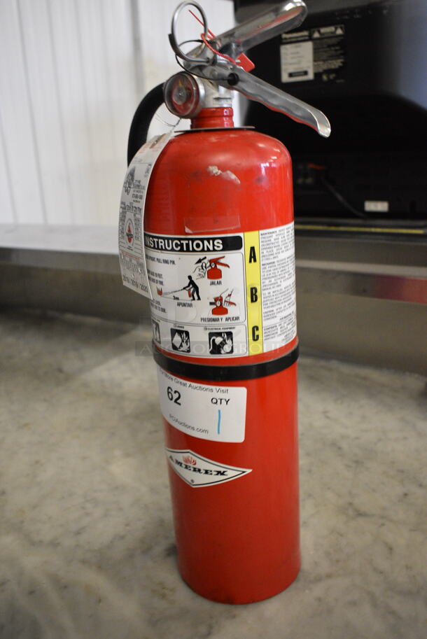 Amerex Fire Extinguisher. 8x5x20 - Image 3 of 6