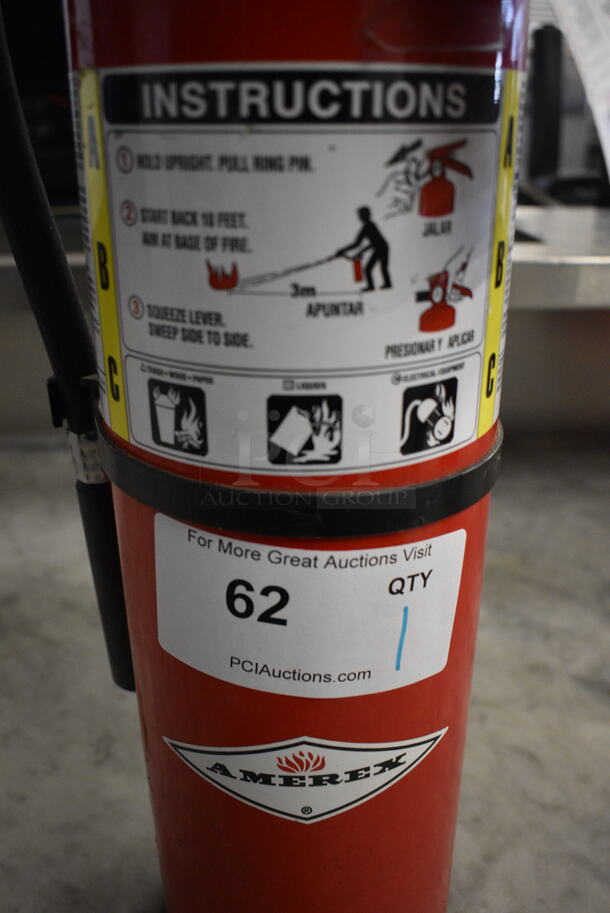 Amerex Fire Extinguisher. 8x5x20 - Image 5 of 6