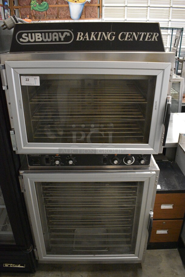 FANTASTIC! Duke Model AHPO-6/18 Stainless Steel Commercial Electric Powered Floor Style Oven Proofer on Commercial Casters. 208 Volts, 3 Phase. 37.5x29.5x78