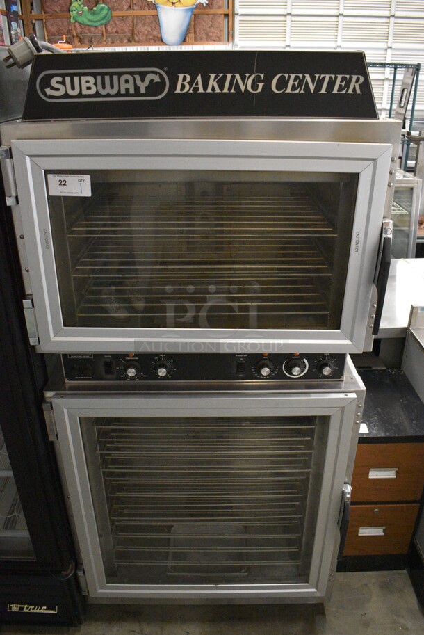 FANTASTIC! Duke Model AHPO-6/18 Stainless Steel Commercial Electric Powered Floor Style Oven Proofer on Commercial Casters. 208 Volts, 3 Phase. 37.5x29.5x78 - Image 1 of 7