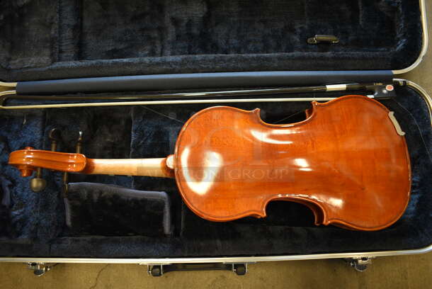 2016 Strobel Model ML80C Wooden Half Size Violin w/ Bow in Hard Case. 27x10x5 - Image 7 of 12