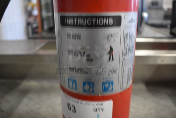 Amerex Fire Extinguisher. 8x5x20 - Image 5 of 7