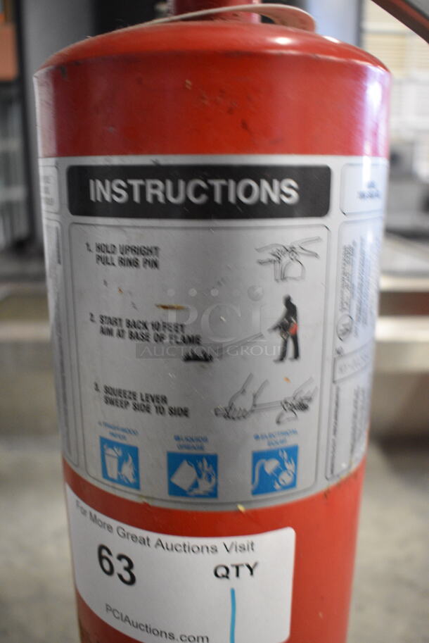 Amerex Fire Extinguisher. 8x5x20 - Image 7 of 7