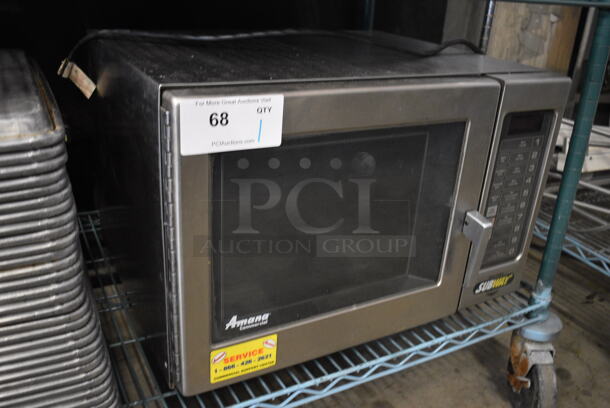 Amana Model RFS10SW2 Stainless Steel Commercial Countertop Microwave Oven. 120 Volts, 1 Phase. 21.5x19x15 - Image 2 of 7