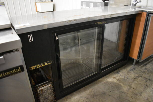 GREAT! True Model TBB-24-60G-8D Metal Commercial Back Bar Cooler Merchandiser w/ 2 Sliding Doors. 115 Volts, 1 Phase. 61x24.5x36. Cannot Test Due To Missing Power Cord - Image 2 of 7