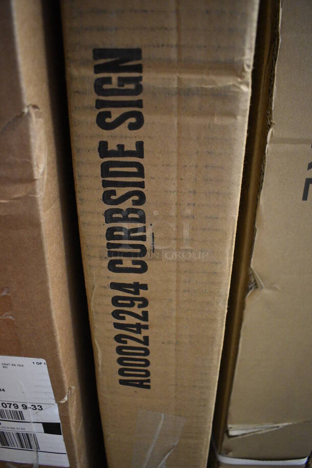 BRAND NEW IN BOX! Curbside Sign - Image 2 of 3