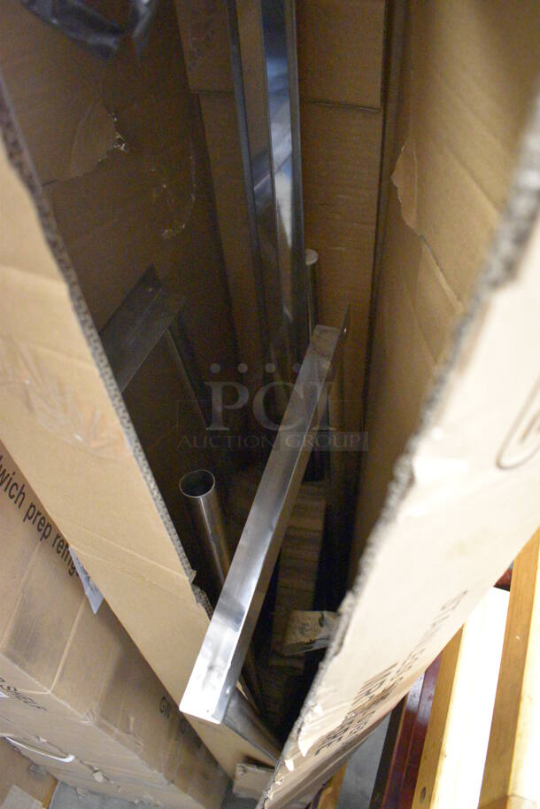IN ORIGINAL BOX! Mixrite MROS-5RE Stainless Steel Overshelf. 60x12x35 - Image 5 of 5