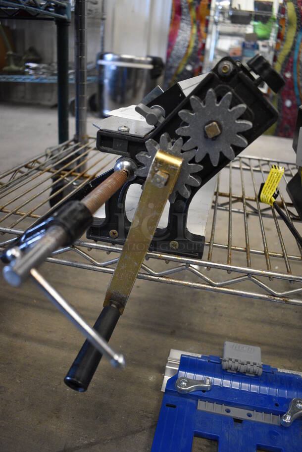 Metal Countertop Sheeter w/ Clamp. 24x6x8 - Image 4 of 4