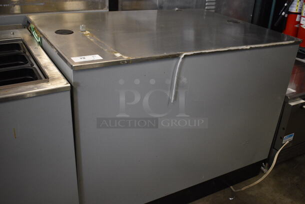 Duke Stainless Steel Counter for Subway Sandwich Make Line. 48x33.5x37