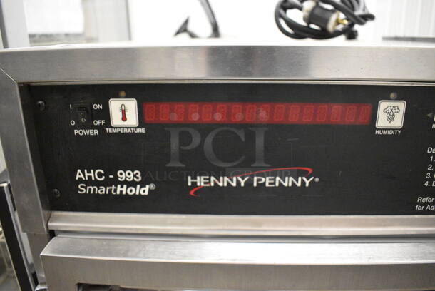 GREAT! Henny Penny Model AHC-993 Stainless Steel Commercial Electric Powered Pass Through Warming Holding Cabinet Merchandiser. 120 Volts, 1 Phase. 24x30x38. Cannot Test Due To Plug Style - Image 4 of 7