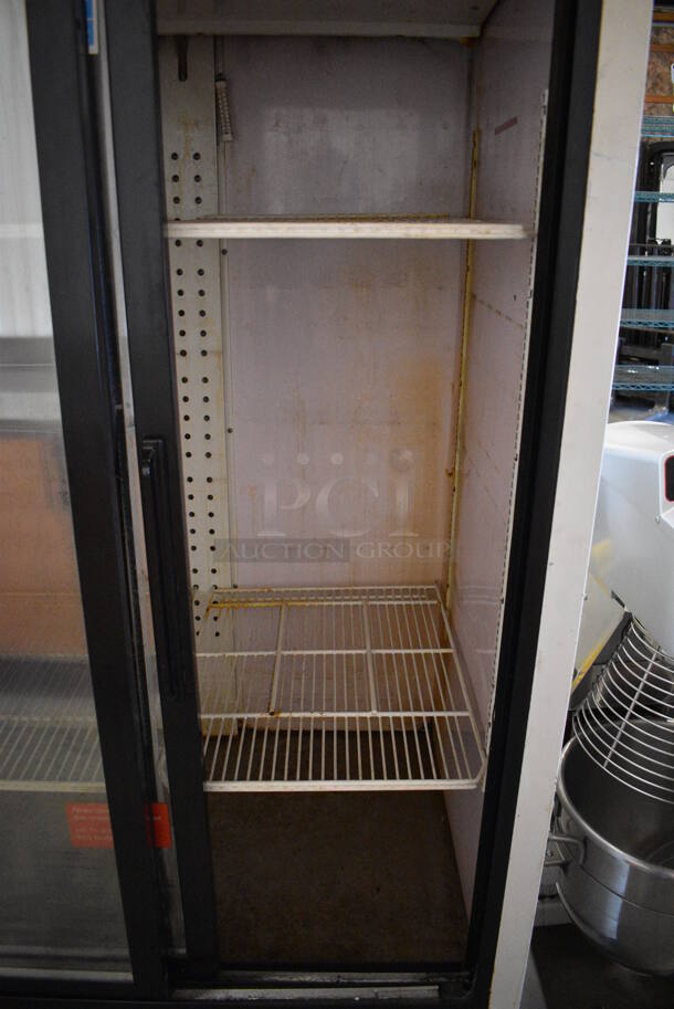 WOW! Turbo Air Model TGM-35R ENERGY STAR Metal Commercial 2 Door Reach In Cooler Merchandiser w/ Poly Coated Racks. 115 Volts, 1 Phase. 42x30x79. Tested and Powers On But Does Not Get Cold - Image 6 of 7