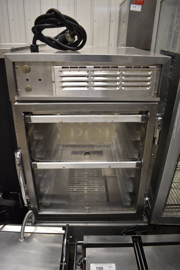 GREAT! Henny Penny Model AHC-993 Stainless Steel Commercial Electric Powered Pass Through Warming Holding Cabinet Merchandiser. 120 Volts, 1 Phase. 24x30x38. Cannot Test Due To Plug Style - Image 6 of 7