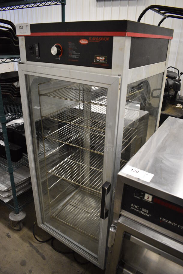 NICE! Hatco Flav-r-savor Metal Commercial Single Door Warming Holding Cabinet Merchandiser on Commercial Casters. 22x24x57. Tested and Working! - Image 2 of 6