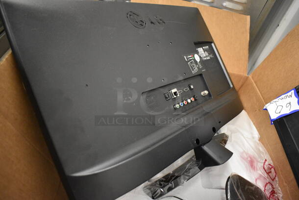 2 Monitors; LG Model 24LH4830 24" and LG Model 23MP55HQ-P 23". 2 Times Your Bid!  - Image 4 of 7