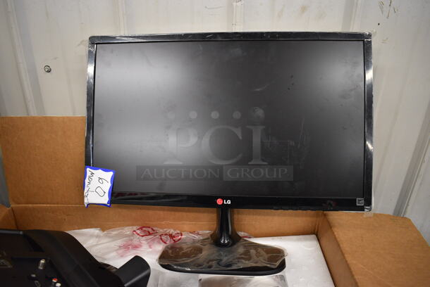 2 Monitors; LG Model 24LH4830 24" and LG Model 23MP55HQ-P 23". 2 Times Your Bid!  - Image 5 of 7
