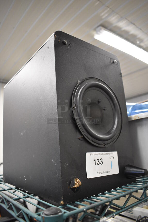 Onkyo Model SKW-395 Subwoofer. 9x18x14 - Image 2 of 4